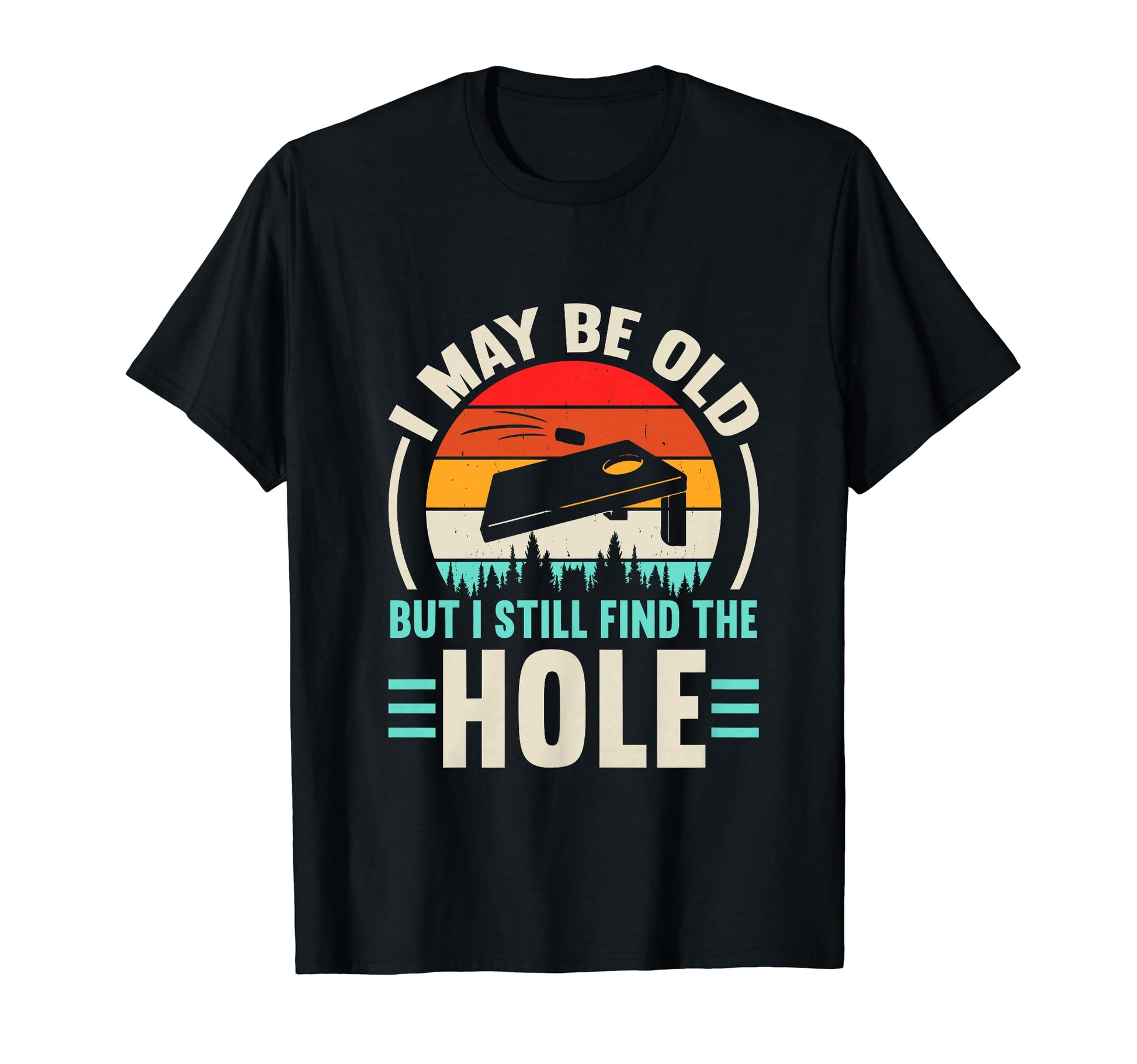 Cornhole Grandpa Dad Toss Games T-Shirt - Novelty Apparel for Adults - T-Shirt, Sweatshirt, Hoodie
