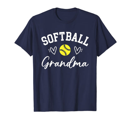 Softball Grandma Mom Game Day Outfit T-Shirt - Graphic Print Unisex - T-Shirt, Sweatshirt, Hoodie