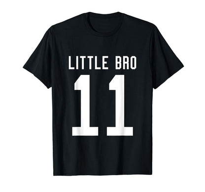 Number 11 Little Bro Biggest Fan T-Shirt - Streetwear Style for Adults - T-Shirt, Sweatshirt, Hoodie