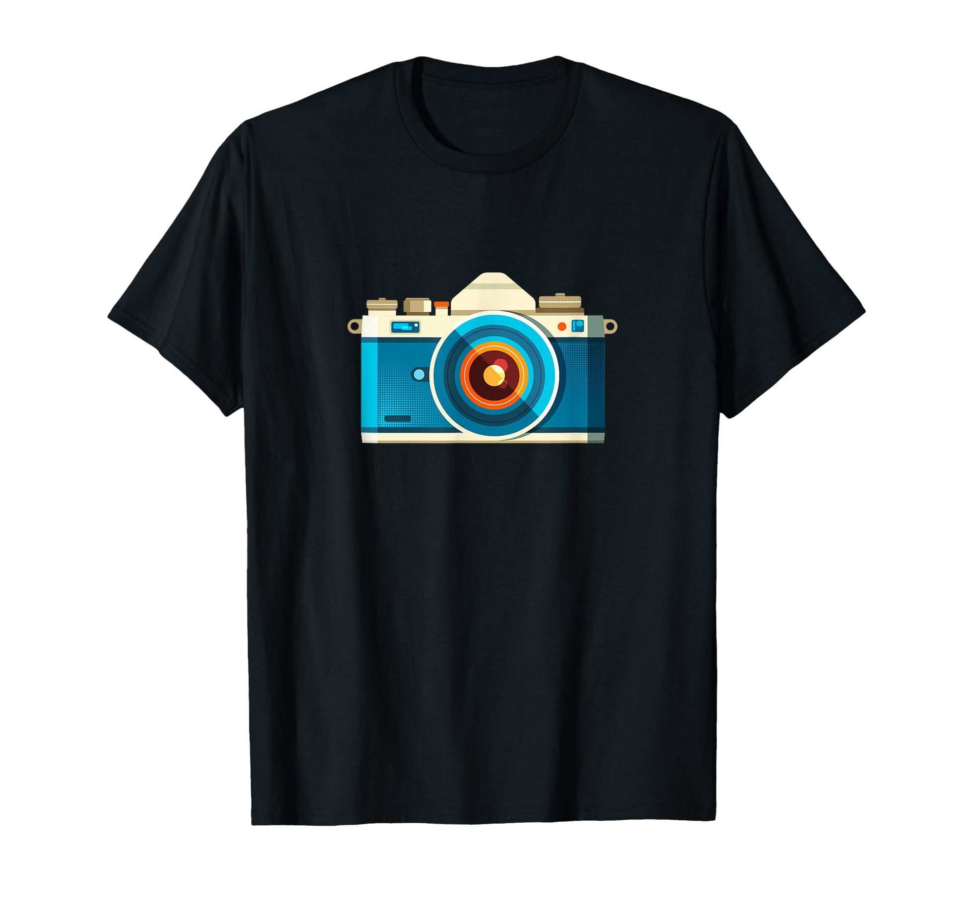 Photography Lovers Camera T-Shirt - Casual Everyday Wear Unisex - T-Shirt, Sweatshirt, Hoodie