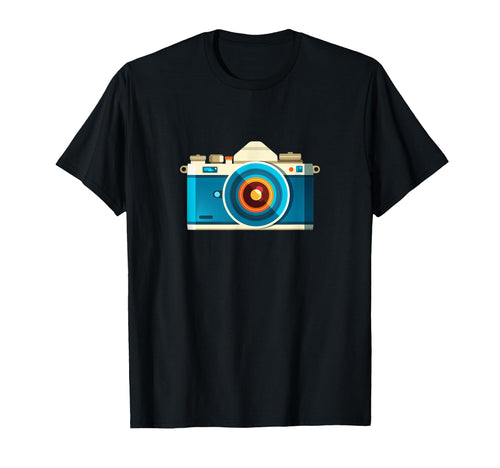 Photography Lovers Camera T-Shirt - Casual Everyday Wear Unisex - T-Shirt, Sweatshirt, Hoodie