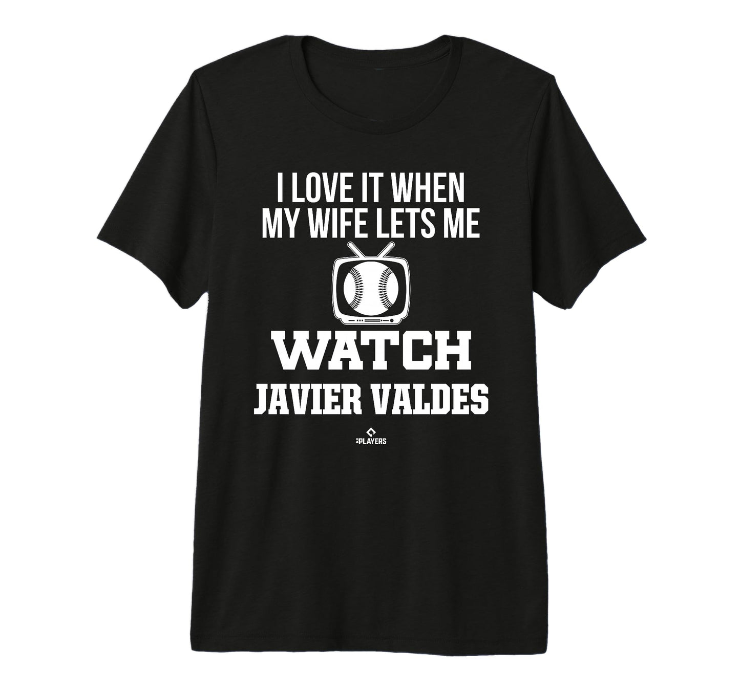 My Wife Lets Me Watch Javier T-Shirt - Fun Novelty Design for Adults - T-Shirt, Sweatshirt, Hoodie
