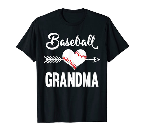 Softball Baseball Grandma Leopard T-Shirt - Minimalist Print Unisex - T-Shirt, Sweatshirt, Hoodie