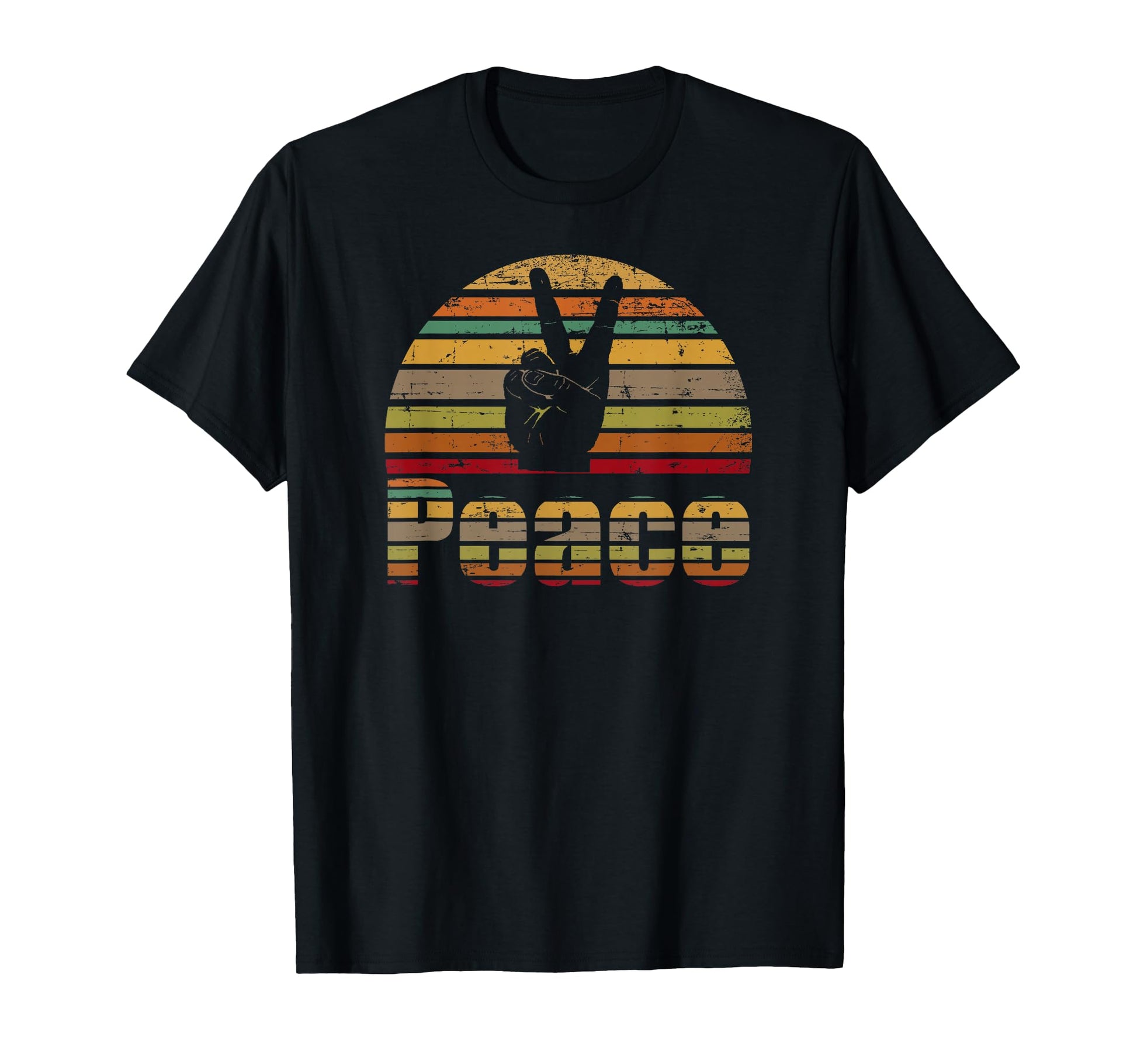 Peace Love 60S 70S Hippie Gift T-Shirt - Aesthetic Graphic Men Women - T-Shirt, Sweatshirt, Hoodie