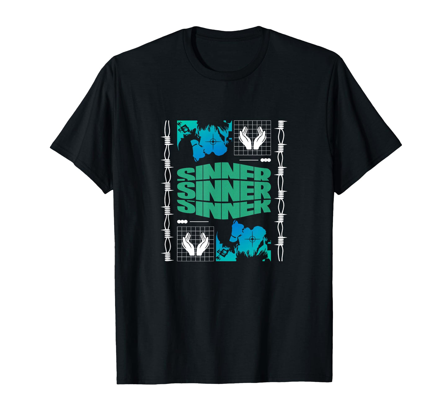 Aesthetic Vaporwave Grunge Goth Present T-Shirt - Unique Graphic Unisex - T-Shirt, Sweatshirt, Hoodie