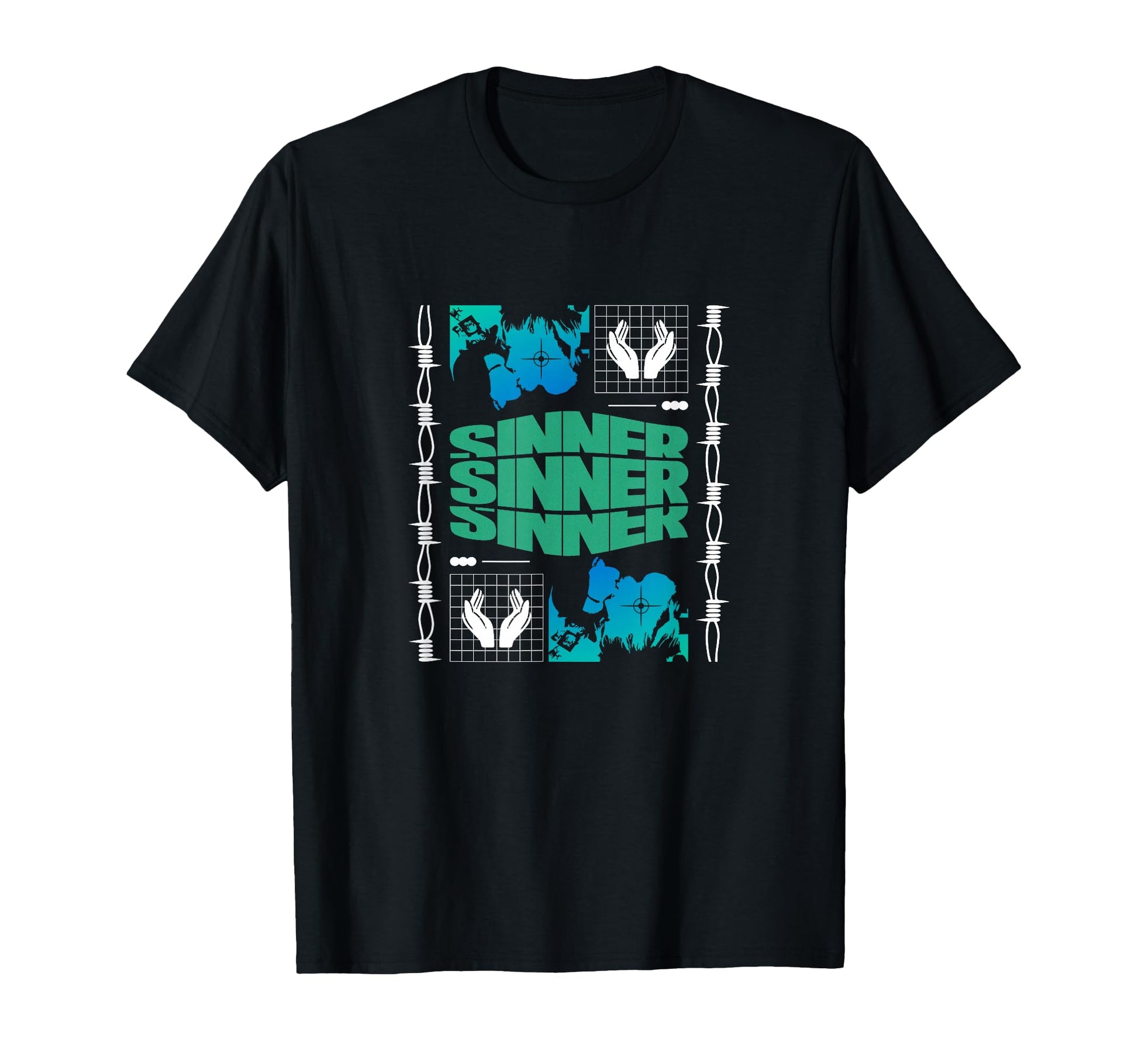 Aesthetic Vaporwave Grunge Goth Present T-Shirt - Unique Graphic Unisex - T-Shirt, Sweatshirt, Hoodie