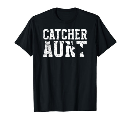 Baseball Catcher Aunt Baseball Catcher T-Shirt - Graphic Print for Adults - T-Shirt, Sweatshirt, Hoodie