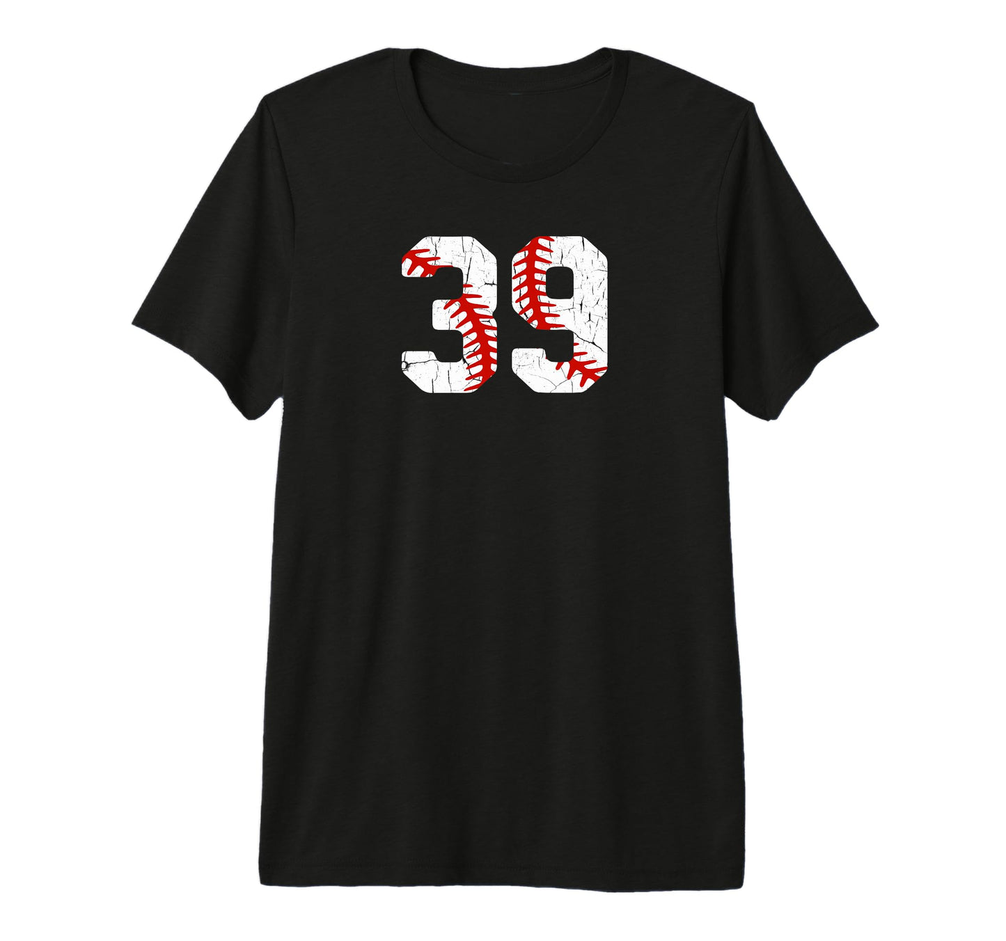 Baseball Player Jersey Number 39 39 T-Shirt - Fun Novelty Design Unisex - T-Shirt, Sweatshirt, Hoodie