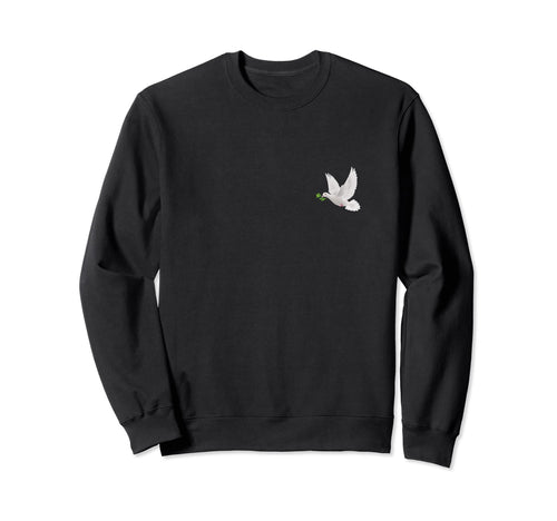 Peace Dove Chest World Peace Love Sweatshirt - Custom Art Print Men Women - T-Shirt, Sweatshirt, Hoodie