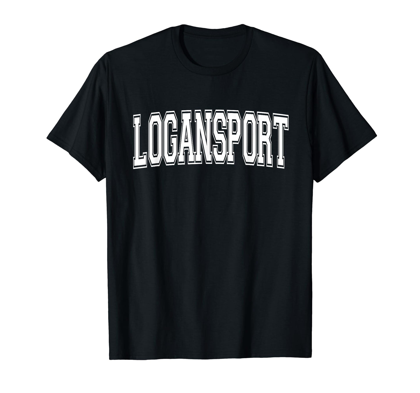 Logansport Indiana Usa Sports Varsity T-Shirt - Minimalist Print Unisex - T-Shirt, Sweatshirt, Hoodie