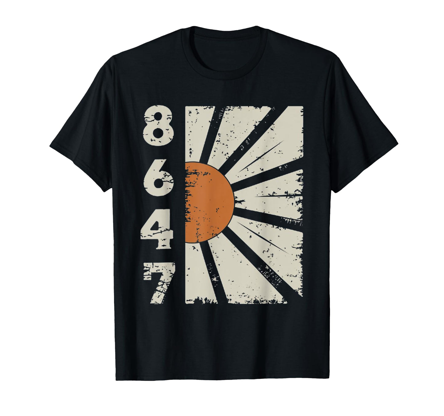 8647 Subtle Anti Trump Political Floral T-Shirt - Custom Art Print Unisex - T-Shirt, Sweatshirt, Hoodie