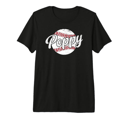 Mens Poppy Proud Baseball Poppy T-Shirt - Fun Novelty Design for Adults - T-Shirt, Sweatshirt, Hoodie