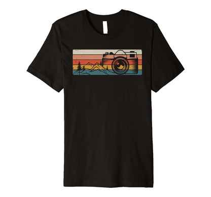 Photography Camera Photographer T-Shirt - Custom Art Print Men Women - T-Shirt, Sweatshirt, Hoodie