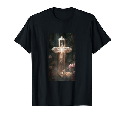 Gothic Cross Grunge Aesthetic Y2K Goth T-Shirt - Graphic Print Men Women - T-Shirt, Sweatshirt, Hoodie