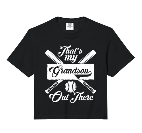 Thats My Grandson Out There T-Shirt - Casual Everyday Wear Men Women - T-Shirt, Sweatshirt, Hoodie