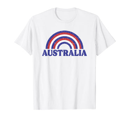 Australia Flag Rainbow Australian Pride T-Shirt - Streetwear Style Unisex - T-Shirt, Sweatshirt, Hoodie