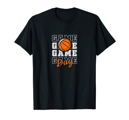 Game Day Basketball Mom Sports Mom Gifts T-Shirt - Graphic Print Men Women - T-Shirt, Sweatshirt, Hoodie