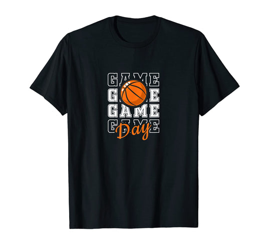Game Day Basketball Mom Sports Mom Gifts T-Shirt - Graphic Print Men Women - T-Shirt, Sweatshirt, Hoodie