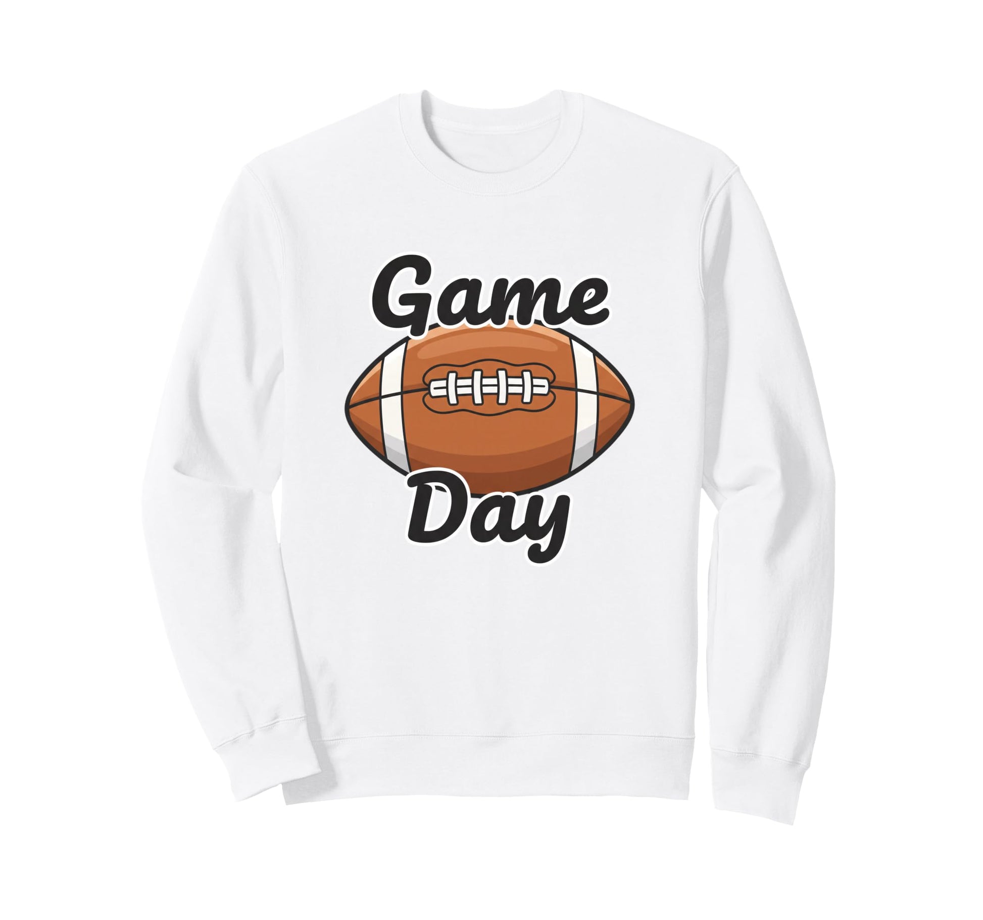 Game Day Football Tailgate Party Sweatshirt - Minimalist Print for Adults - T-Shirt, Sweatshirt, Hoodie