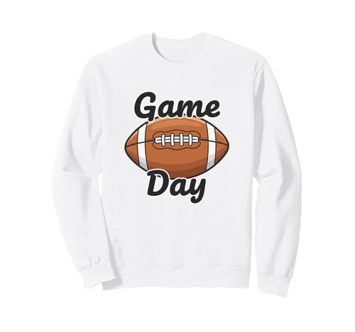 Game Day Football Tailgate Party Sweatshirt - Minimalist Print for Adults - T-Shirt, Sweatshirt, Hoodie