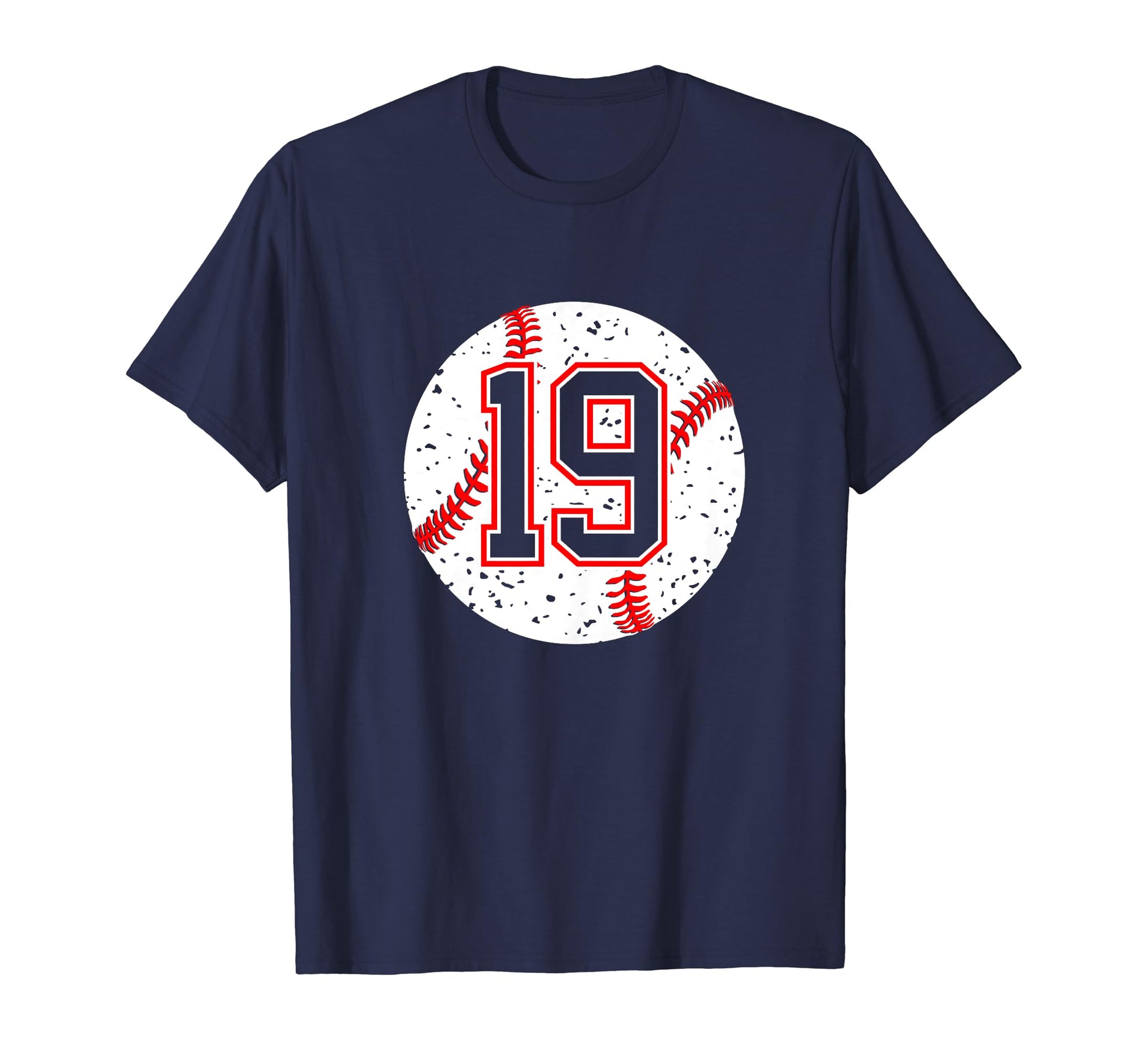 Baseball Number 19 Mom Show Support T-Shirt - Unique Graphic Men Women - T-Shirt, Sweatshirt, Hoodie