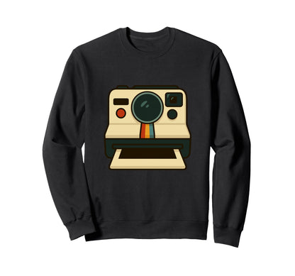 Instant Camera Photography Sweatshirt - Casual Everyday Wear Unisex - T-Shirt, Sweatshirt, Hoodie