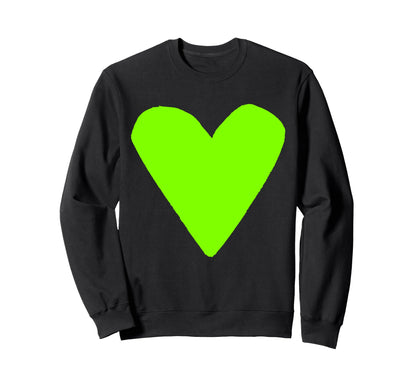 Heart Shape Symbol Love Kindness Sweatshirt - Casual Everyday Wear Unisex - T-Shirt, Sweatshirt, Hoodie