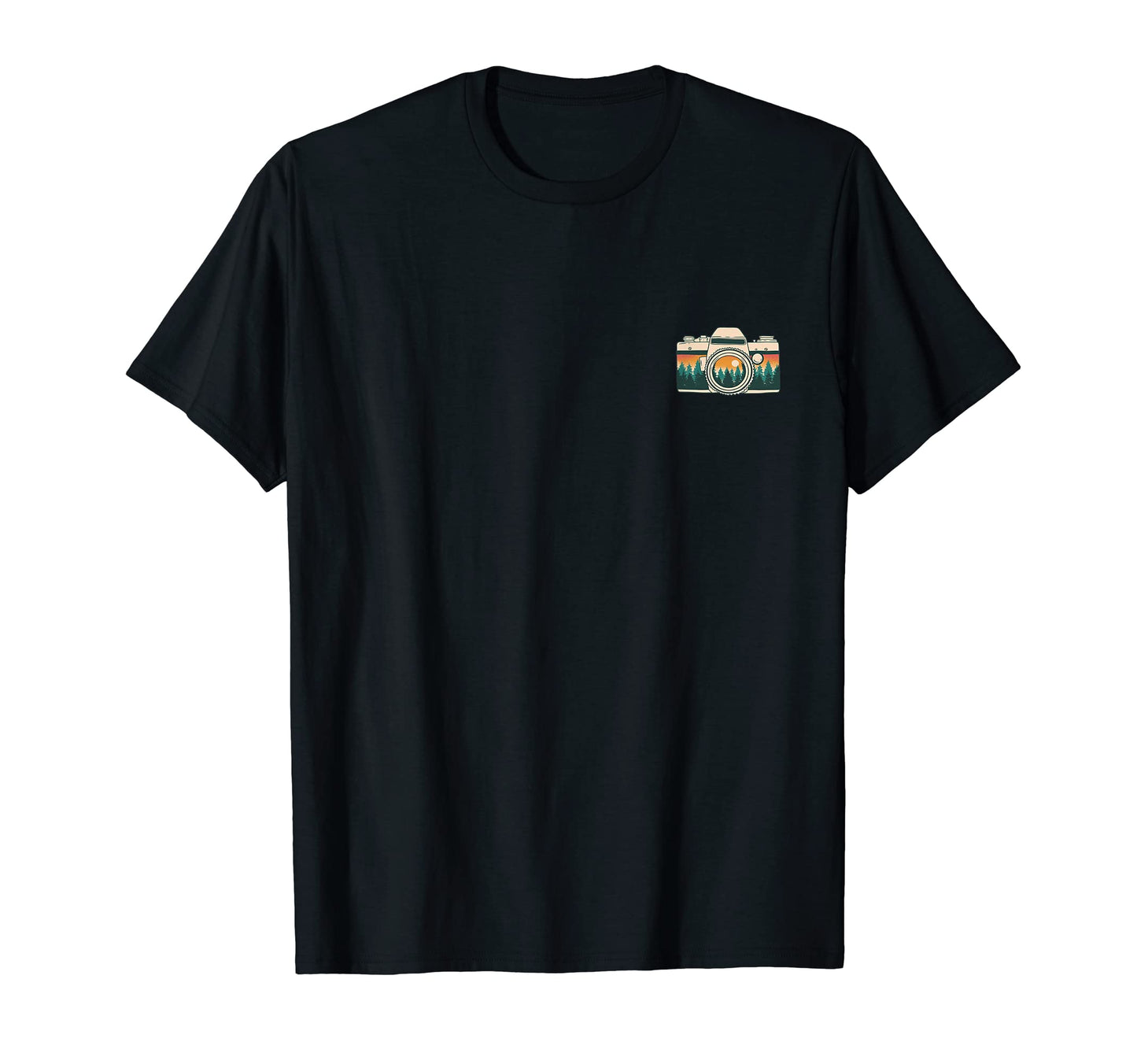 Photographer Camera Trees Nature T-Shirt - Trendy Graphic Men Women - T-Shirt, Sweatshirt, Hoodie