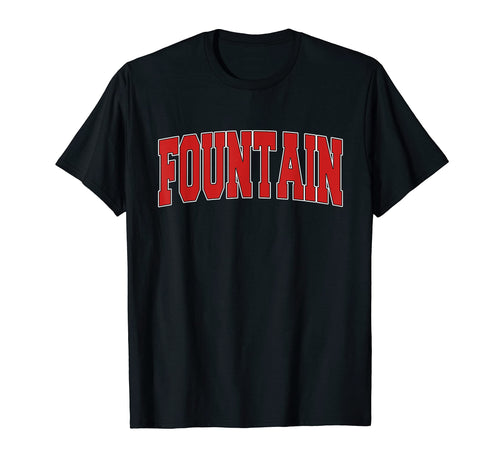 Fountain Co Colorado Varsity Usa Sports T-Shirt - Graphic Print for Adults - T-Shirt, Sweatshirt, Hoodie