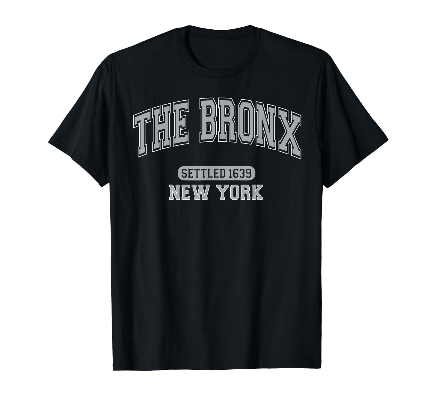 Bronx New York Settled 1639 Sports T-Shirt - Streetwear Style Unisex - T-Shirt, Sweatshirt, Hoodie