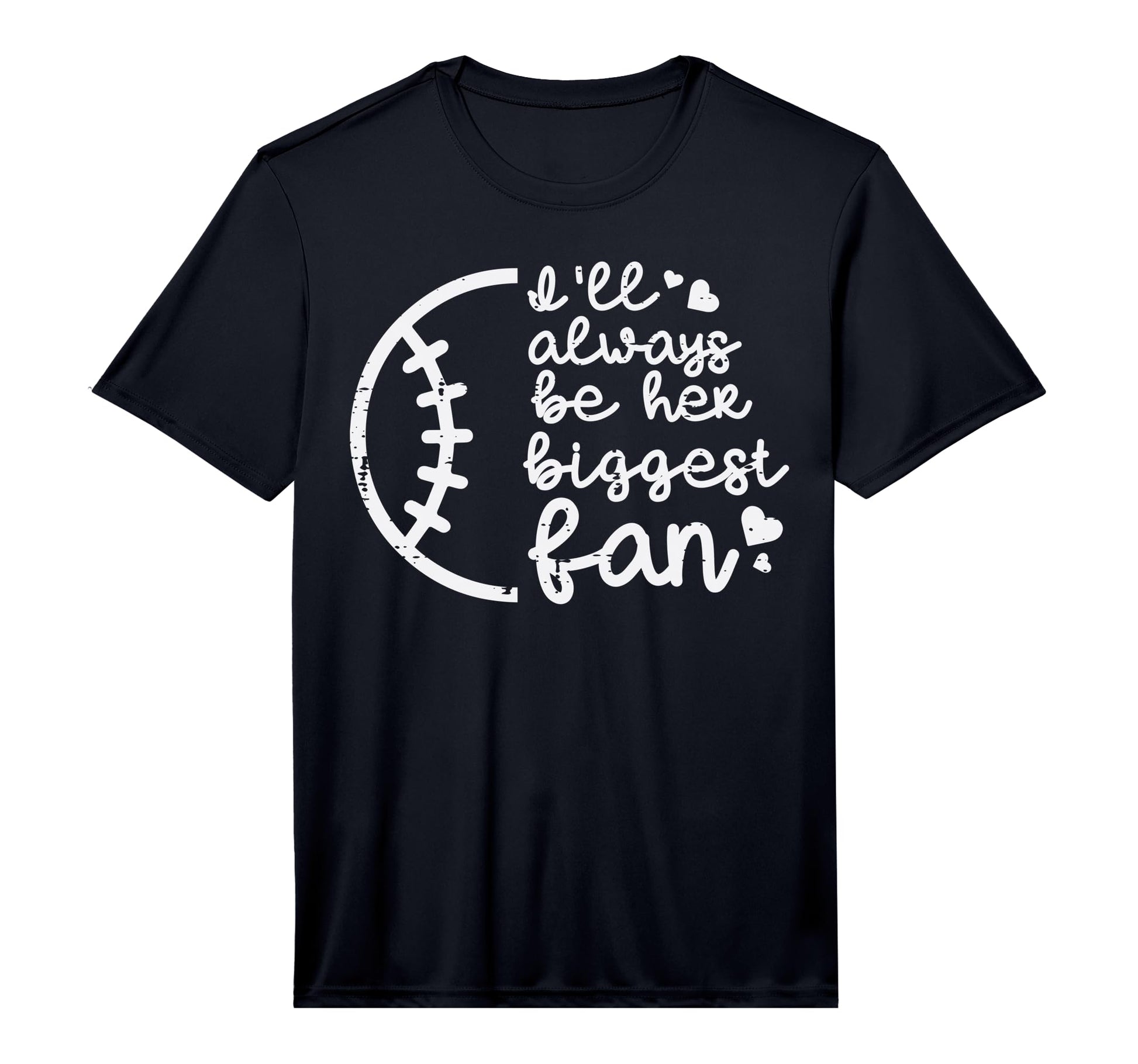 Always Be Her Biggest Fan Baseball T-Shirt - Trendy Graphic for Adults - T-Shirt, Sweatshirt, Hoodie