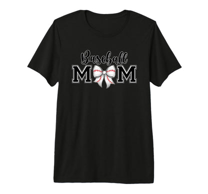 Proud Baseball Mom Sports Tri Blend T-Shirt - Novelty Apparel Unisex - T-Shirt, Sweatshirt, Hoodie