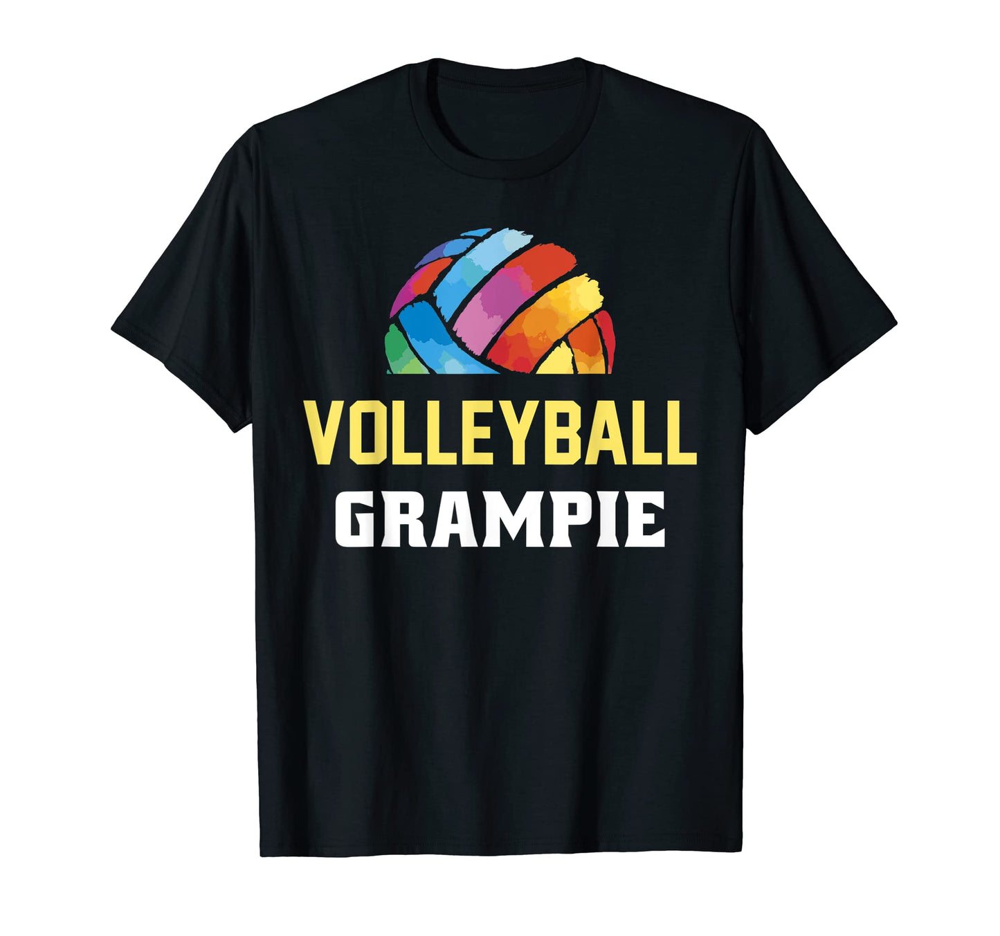 Game Day Volleyball Grampie Dad Father T-Shirt - Aesthetic Graphic Unisex - T-Shirt, Sweatshirt, Hoodie