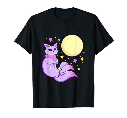 Demon Cat Kawaii Pastel Goth Anime T-Shirt - Aesthetic Graphic Men Women - T-Shirt, Sweatshirt, Hoodie