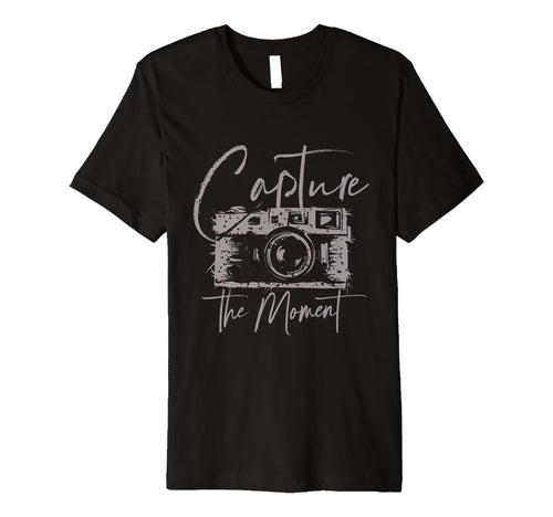 Capture Moment Photography Camera Photo T-Shirt - Trendy Graphic Men Women - T-Shirt, Sweatshirt, Hoodie