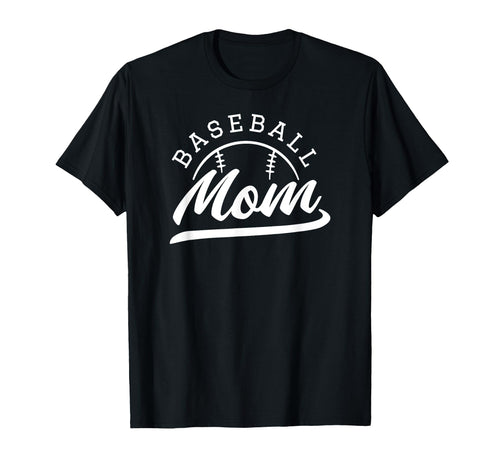 Baseball Mom Funny Baseball Mothers T-Shirt - Minimalist Print Men Women - T-Shirt, Sweatshirt, Hoodie