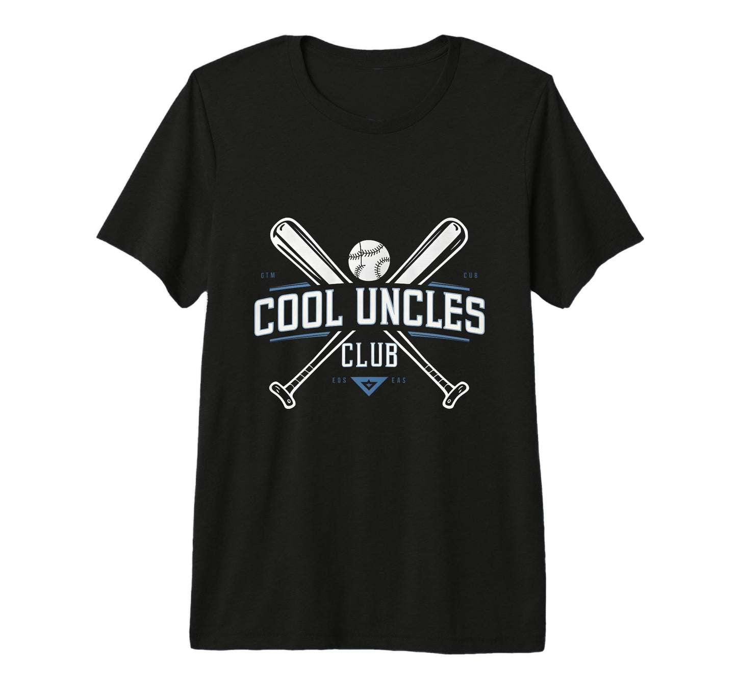 Mens Baseball Uncle Uncles Club Tri T-Shirt - Casual Everyday Wear Unisex - T-Shirt, Sweatshirt, Hoodie