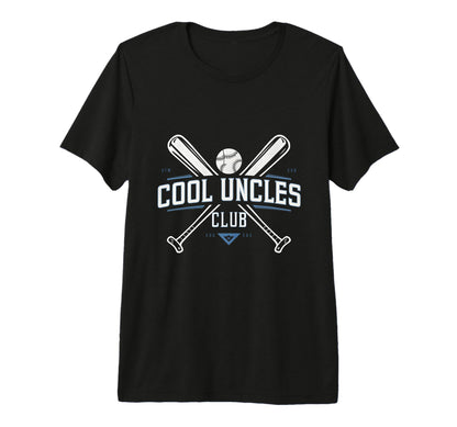 Mens Baseball Uncle Uncles Club Tri T-Shirt - Casual Everyday Wear Unisex - T-Shirt, Sweatshirt, Hoodie