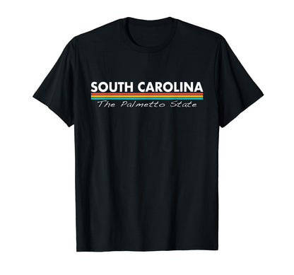 South Carolina Stripes T-Shirt - Unique Graphic for Adults - T-Shirt, Sweatshirt, Hoodie