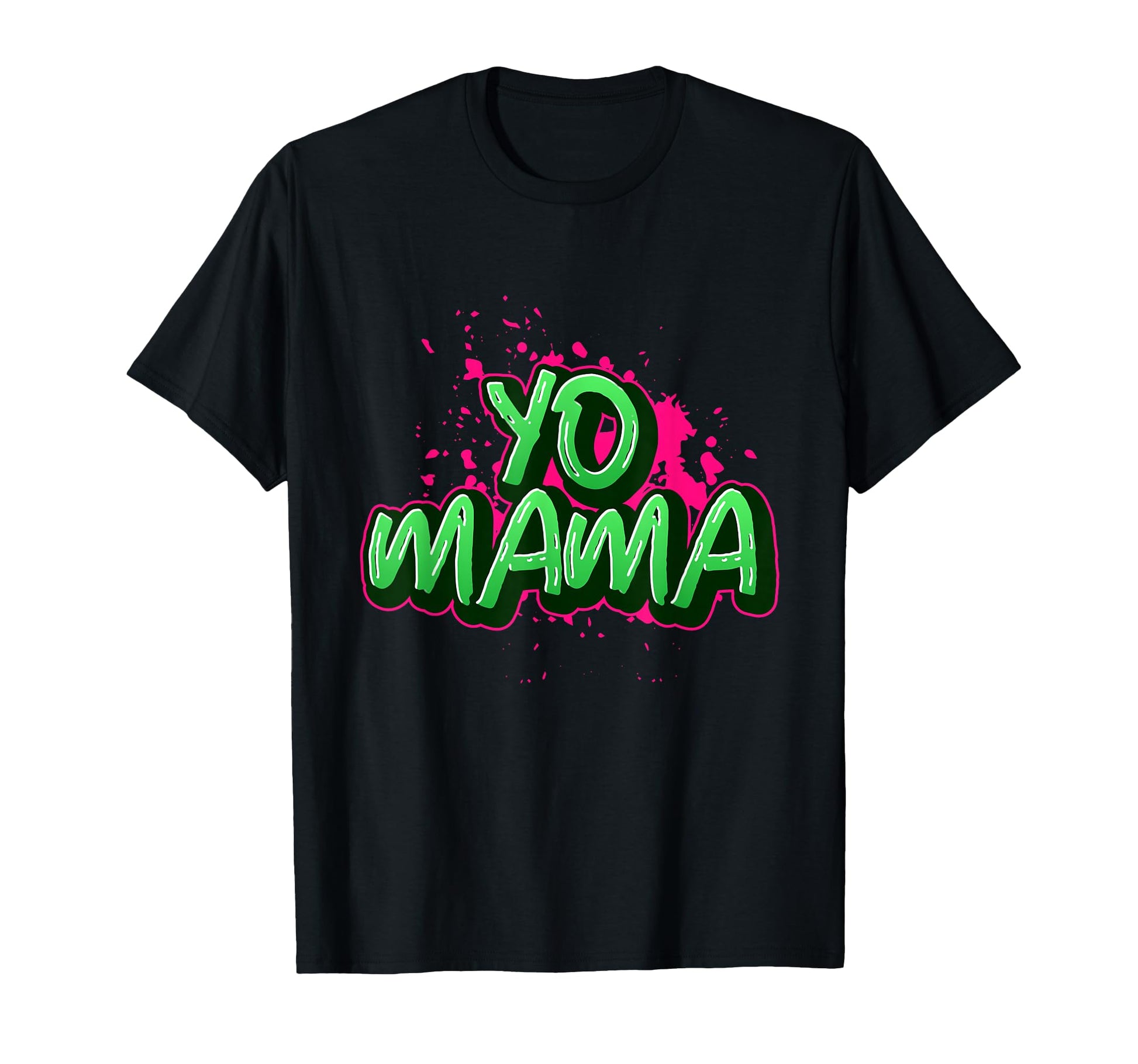 Yo Mama Old Skool Graffiti 90S Hip T-Shirt - Aesthetic Graphic for Adults - T-Shirt, Sweatshirt, Hoodie