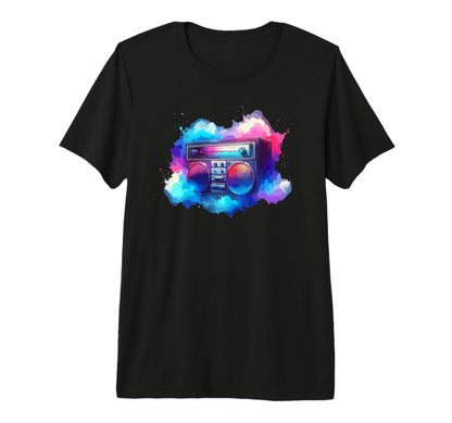 Boombox Old School 80S Music Hip Hop T-Shirt - Streetwear Style Men Women - T-Shirt, Sweatshirt, Hoodie