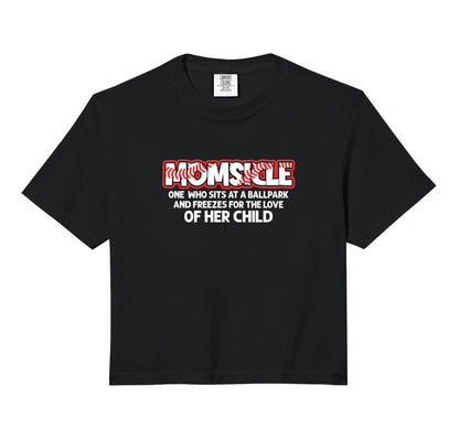 Momsicle Proud Baseball Mother Popsicle Mom Hoodie - Graphic Print Unisex - T-Shirt, Sweatshirt, Hoodie