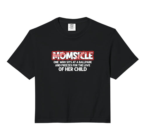 Momsicle Proud Baseball Mother Popsicle Mom Hoodie - Graphic Print Unisex - T-Shirt, Sweatshirt, Hoodie