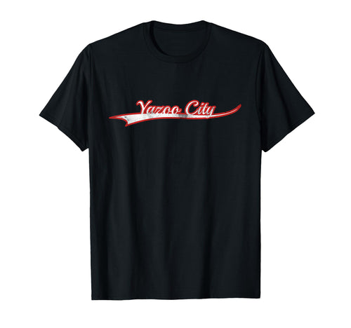 Yazoo City Mississippi Delta T-Shirt - Fun Novelty Design for Adults - T-Shirt, Sweatshirt, Hoodie