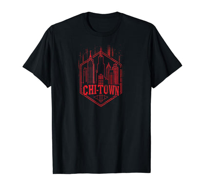 Chitown Grit 90S Grunge Urbandecay T-Shirt - Minimalist Print for Adults - T-Shirt, Sweatshirt, Hoodie