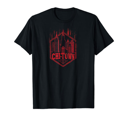 Chitown Grit 90S Grunge Urbandecay T-Shirt - Minimalist Print for Adults - T-Shirt, Sweatshirt, Hoodie