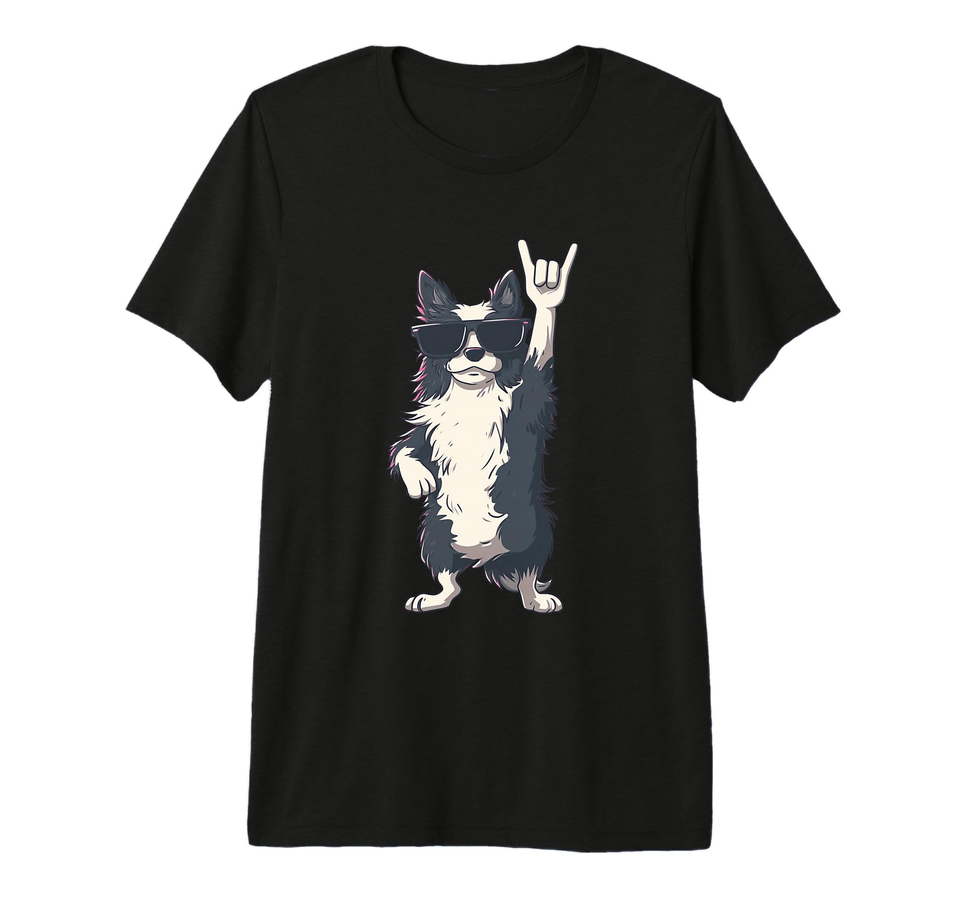 Dog Rocker Dog Funny Pet Lover Music T-Shirt - Trendy Graphic Men Women - T-Shirt, Sweatshirt, Hoodie