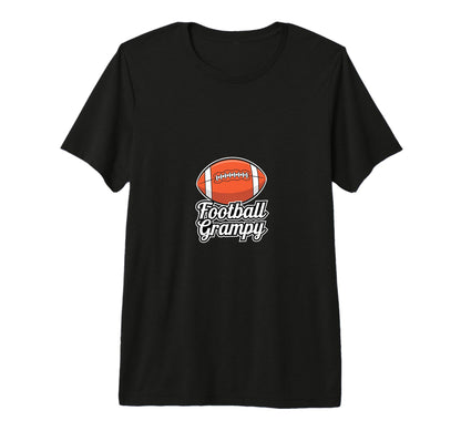Football Grampy Football Player Game T-Shirt - Streetwear Style Men Women - T-Shirt, Sweatshirt, Hoodie