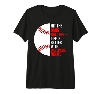Baseball Mom Ballpark Nights Game Day T-Shirt - Trendy Graphic Men Women - T-Shirt, Sweatshirt, Hoodie