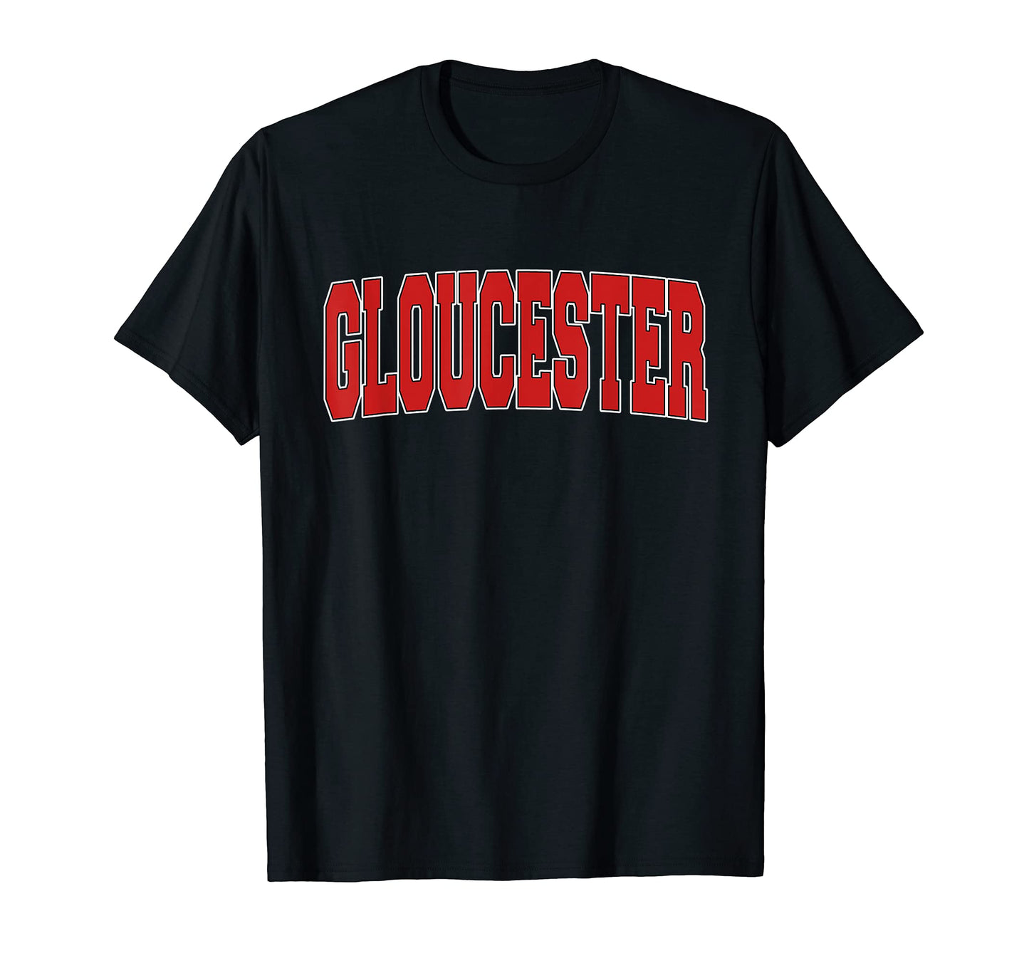 Gloucester Ma Massachusetts Varsity T-Shirt - Custom Art Print Men Women - T-Shirt, Sweatshirt, Hoodie